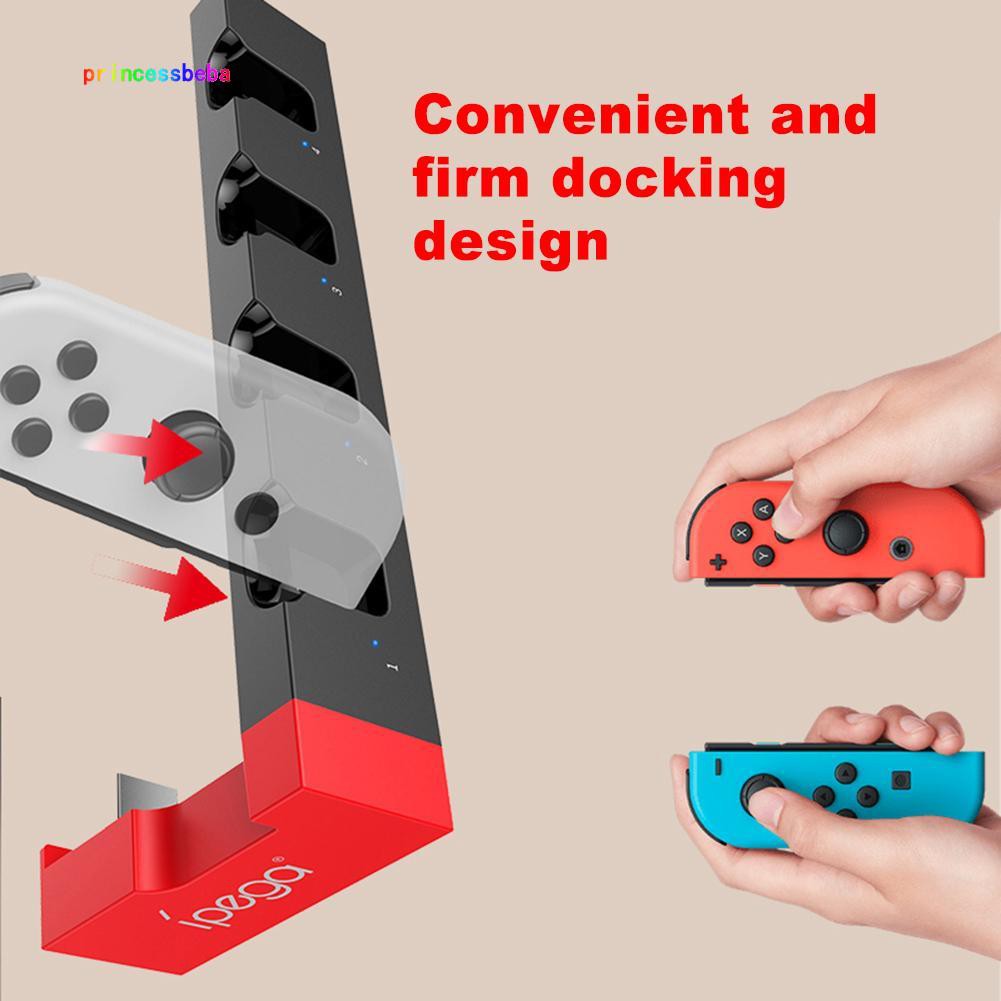Dock Sạc Công Chúa Princessbeba Pg-9186 Cho Nintendo Switch Joy-Con