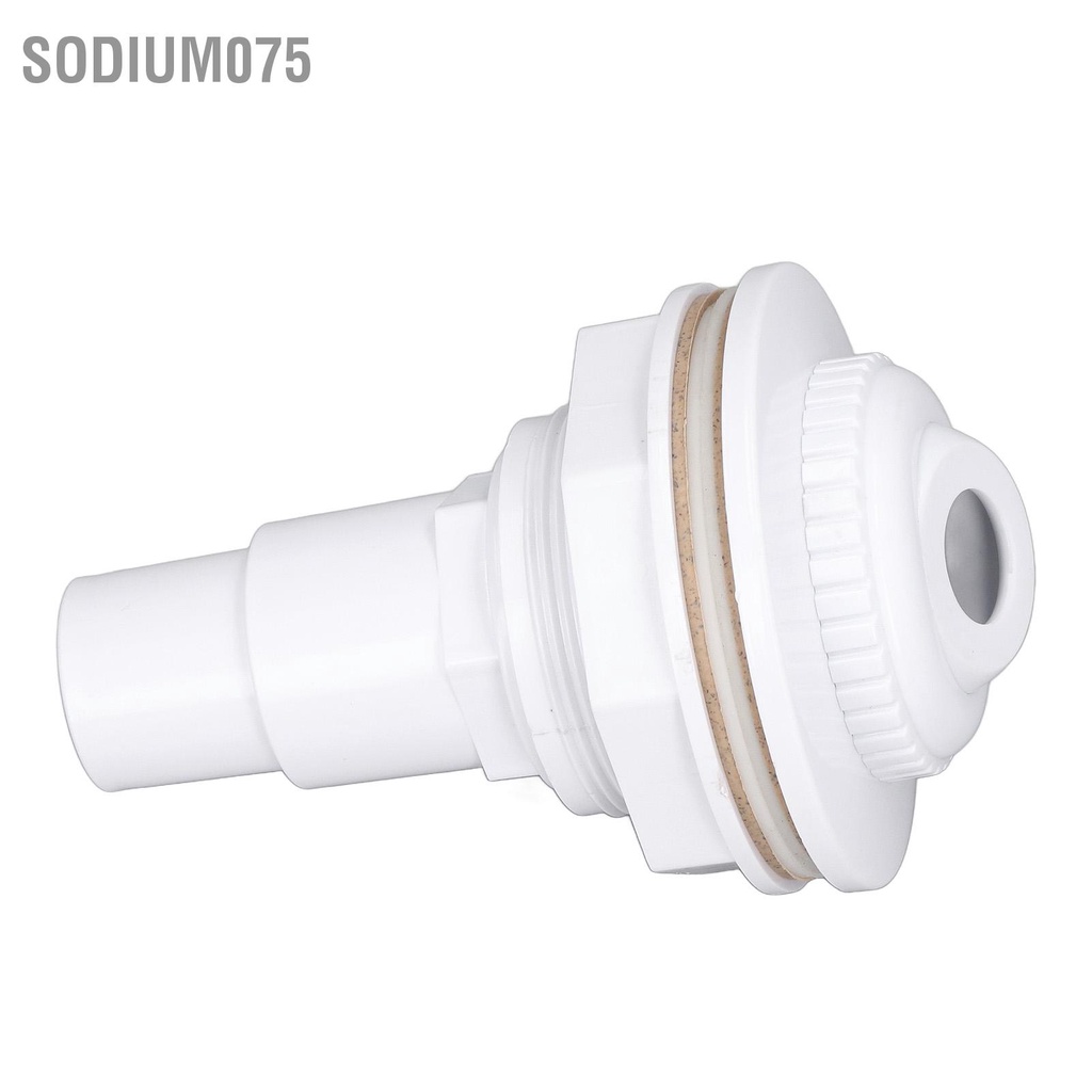Sodium075 Hoàn chỉnh Lắp đặt phản lực đầu ra trở lại cho Hồ bơi trên mặt đất với Bộ điều hợp ống 1in miếng đệm