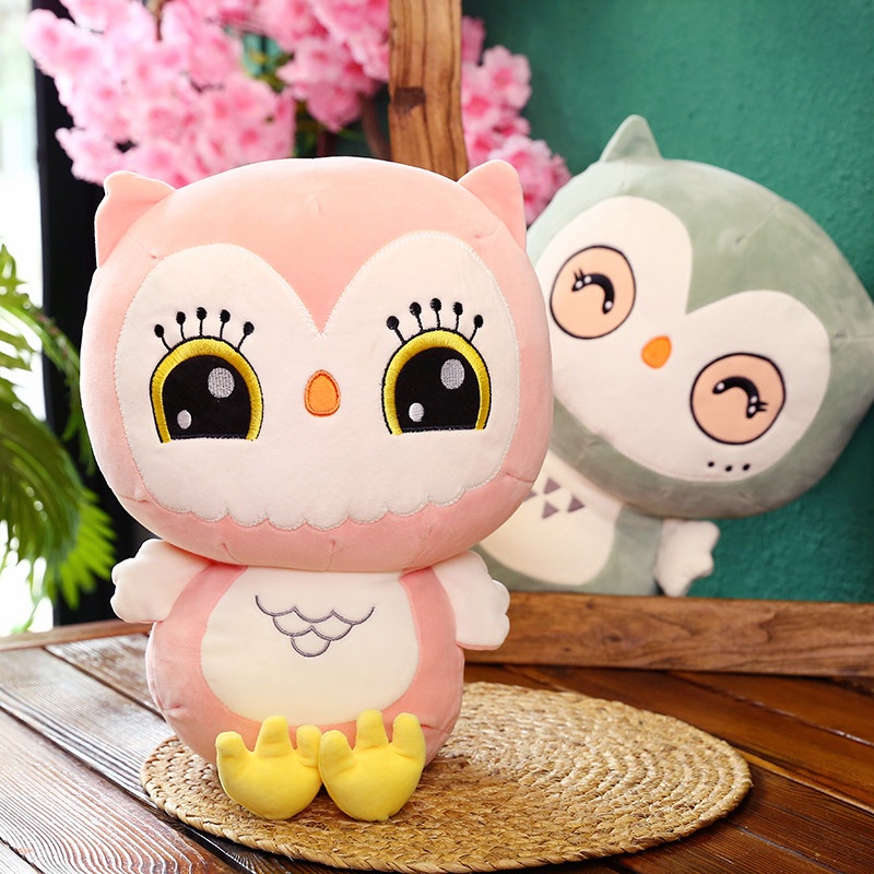 Bộ chăn gối hình chim cú 2in1 tiện lợi sử dụng đi làm văn phòng, đi du lịch