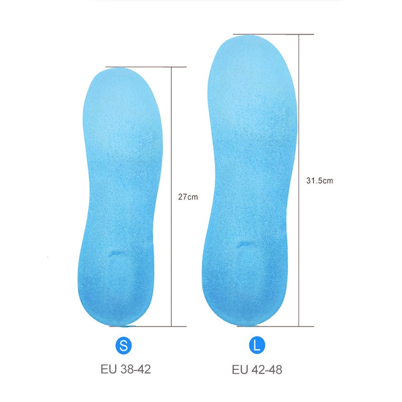Miếng Lót Giày Bằng Silicone Chống Sốc Dùng Cho Giày Thể Thao