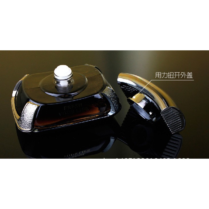 Nước hoa xe hơi chính hãng có La Bàn định hướng, LED nhấp nháy - G77