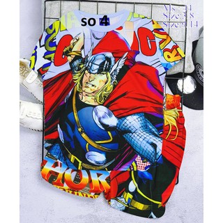 BỘ siêu nhân size nhí chất liệu cao cấp cho bé trai
