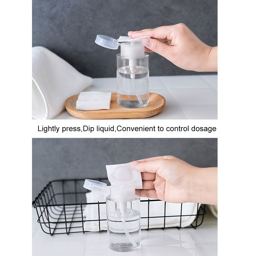 Bình rỗng dạng nhấn 100/150/200ml dùng đựng mỹ phẩm/nước tẩy trang