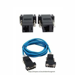 2 đầu chuyển đổi vga sang cáp mạng rj45 cat5 cat6-30m , vga to lan