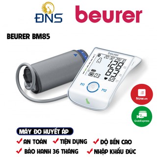 Máy đo huyết áp bắp tay beurer bm85 công nghệ bluetooth nhập khẩu chlb đức - bảo hành 3 năm