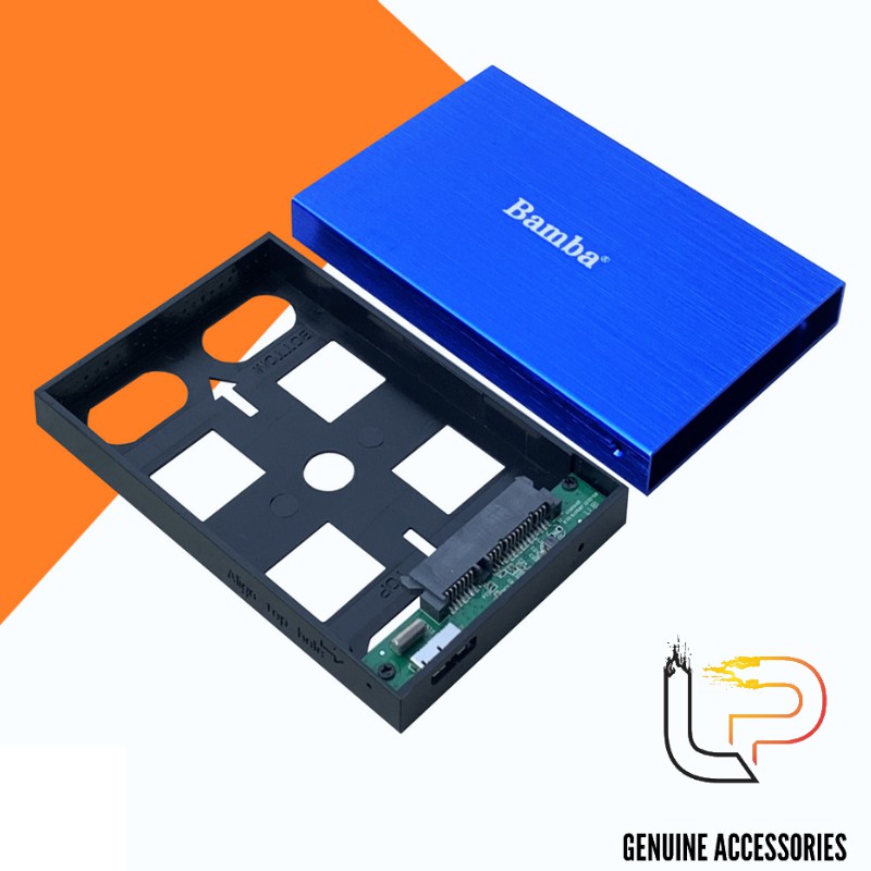 Box gắn HDD Bamba Chuẩn Sata 2.5 - Usb 3.0 nhôm