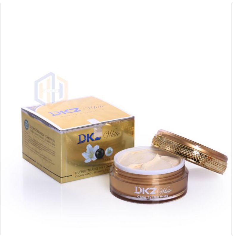 Dưỡng trắng da toàn thân - Chống nắng - Se khít lỗ chân lông DKZ-WHITE 200g