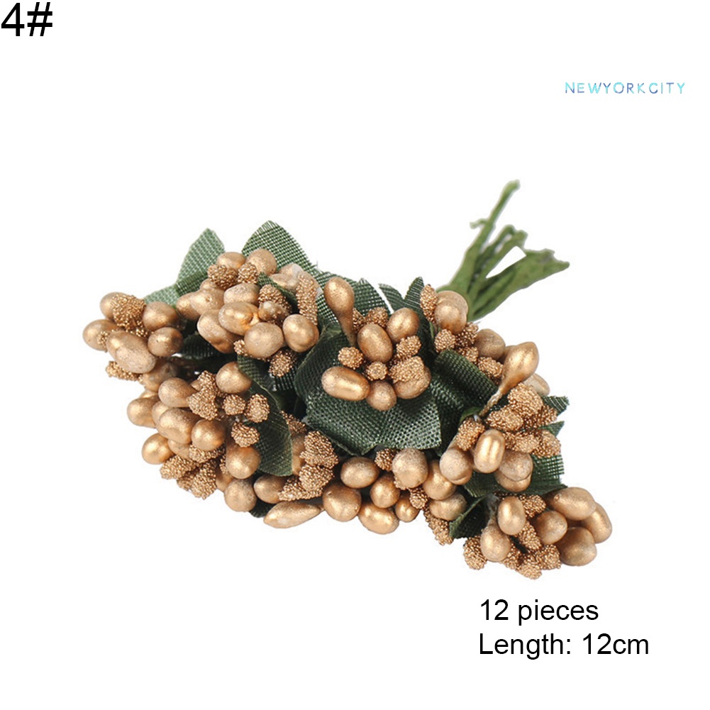 1 Bó Hoa Nhân Tạo Dùng Cho Trang Trí DIY