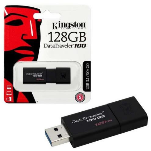 12.12 Hot Deals -USB 3.0 128GB Kingston DataTraveler 100 -Bảo Hành 5 Năm- Hàng Chính Hãng