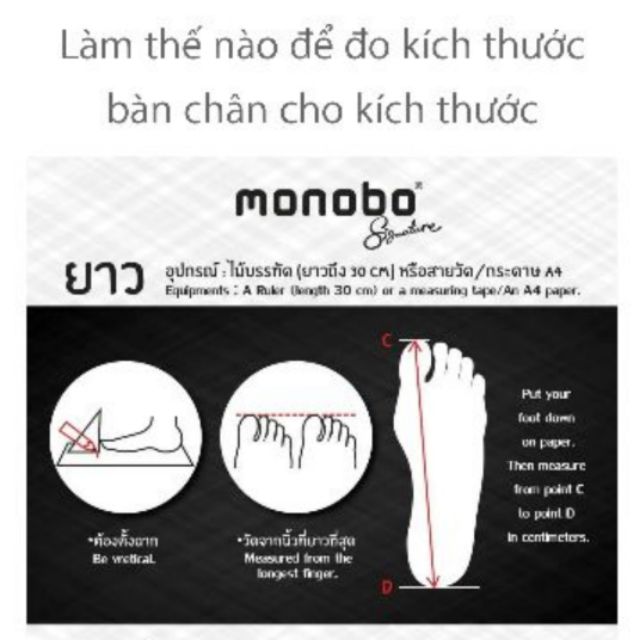 Giầy nhựa Thái Lan Monobo - Emma [FREE SHIP 150k]