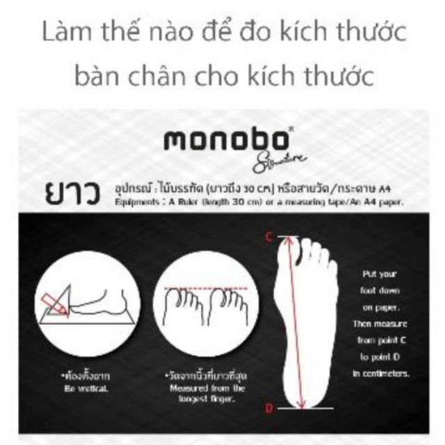 Giầy nhựa Thái Lan Monobo - Emma