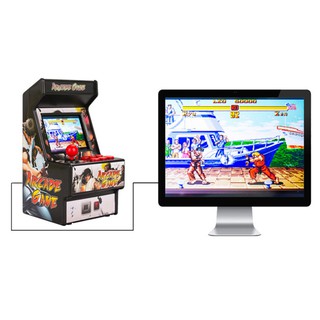 Có thể sạc lại 16 Bit Mini Arcade Classic Máy chơi Game Retro Sega Console 156 Máy chơi Game cầm tay