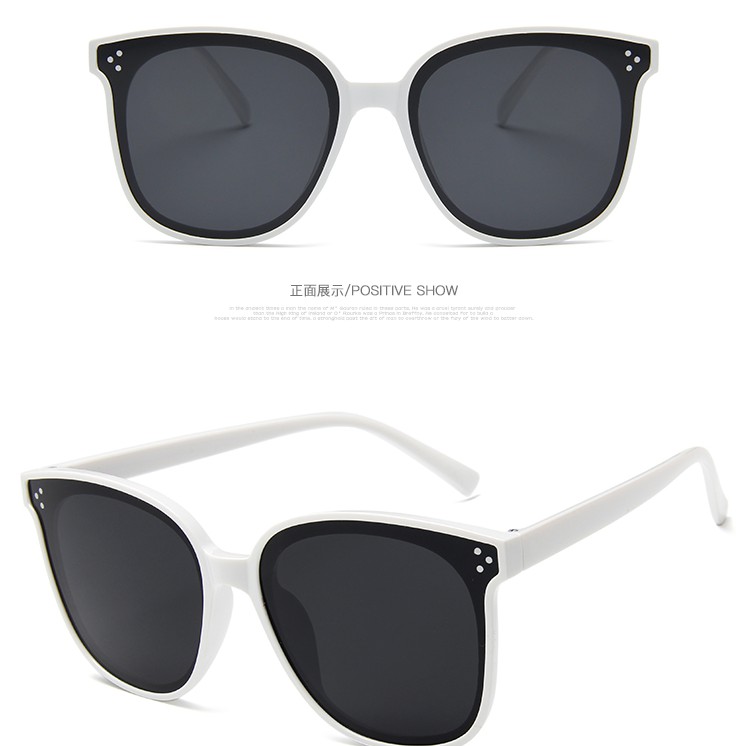 Kính râm MATA gọng tròn chống tia uv400 phong cách thời trang cho nữ