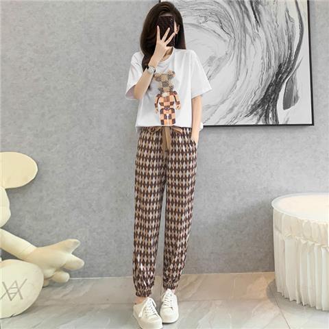 Bộ Đồ Thể Thao Tay Ngắn Dáng Rộng Mỏng Phong Cách Phương Tây Thời Trang Mùa Hè 2022 Mới Dành Cho Bạn Nữ