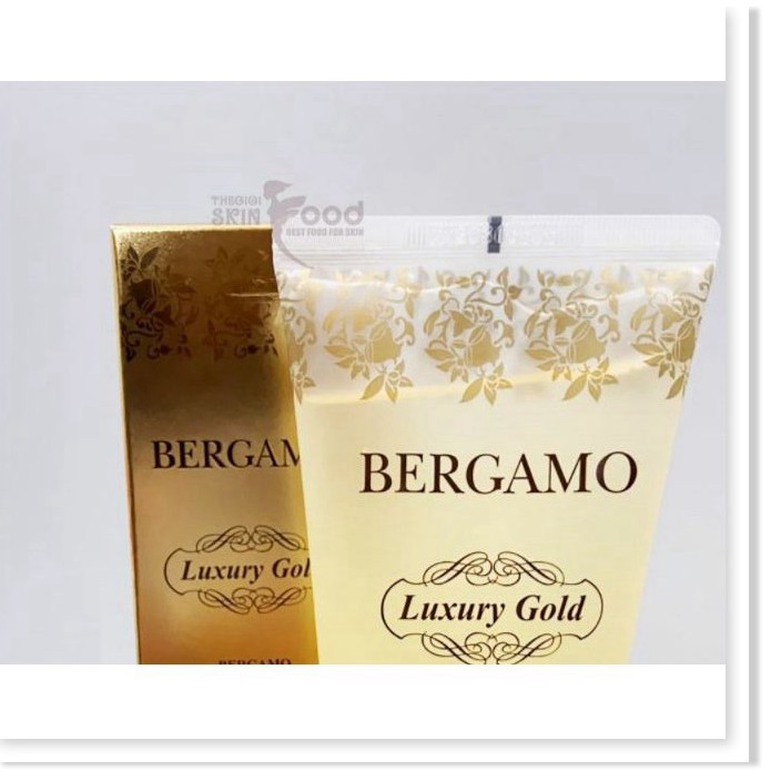 [Mã giảm giá] [Khuyến mãi Mỹ phẩm chính hãng] Sữa Rửa Mặt Dạng Gel Chống Lão Hóa Bergamo 24K Gold Foaming Cleanser 150ml