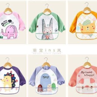 Áo yếm ăn dặm toàn thân cho bé