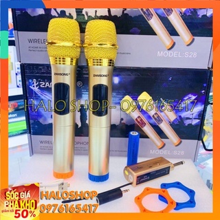 Mic karaoke ko dây đa năng zansong s28