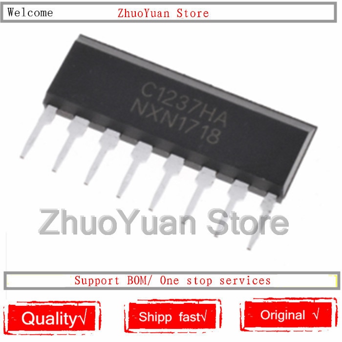 1 Cái / lốc UPC1237HA UPC1237 ZIP8 C1237HA Chip IC gốc mới