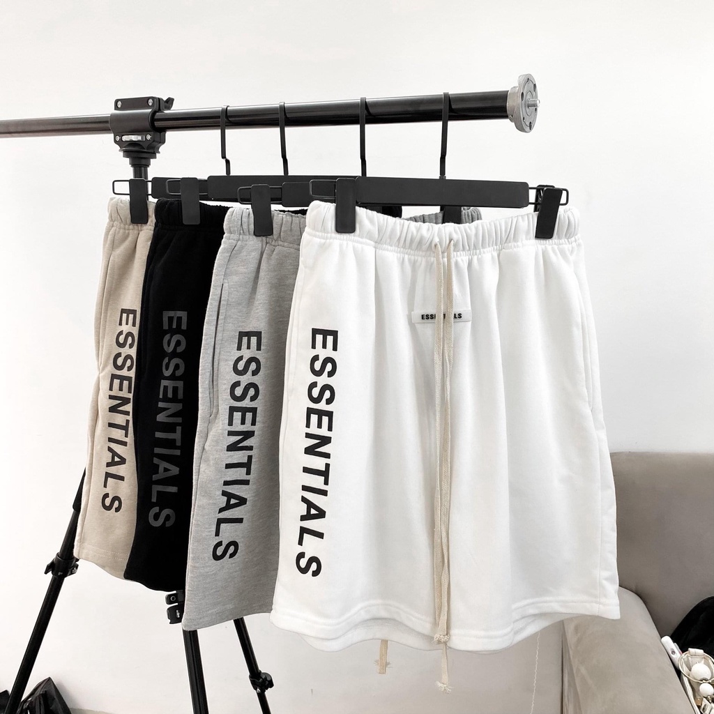 [Mã SKAMA06 giảm 8% TỐI ĐA 50K đơn250K] Quần short Essentials in dọc MSW Town , quần đùi thể thao nam unisex | BigBuy360 - bigbuy360.vn