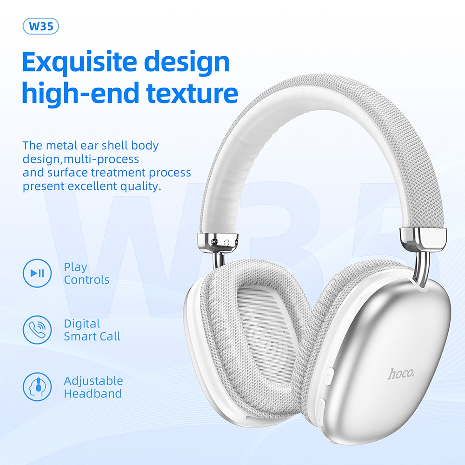 Tai nghe thể thao HOCO. W35 kết nối bluetooth 5.3 âm thanh nổi HIFI dây cáp âm thanh thích hợp cho iPh13/ Xiaomi tablet