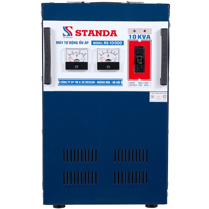 Ổn áp Standa 10kva dải 150v-250v hàng chính hãng giá tốt