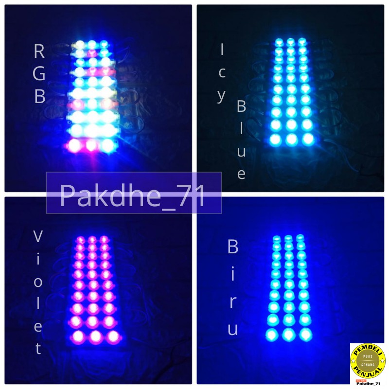 Đèn Led 3 Bóng Gắn Dưới Xe Tải