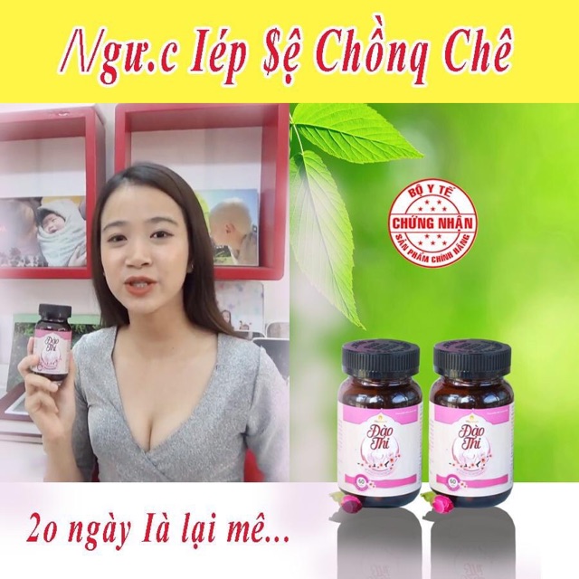COMBO Viên Uống+Kem Bôi nở ngực Đào Thi tăng size vòng 1 trong 2 tuần | BigBuy360 - bigbuy360.vn