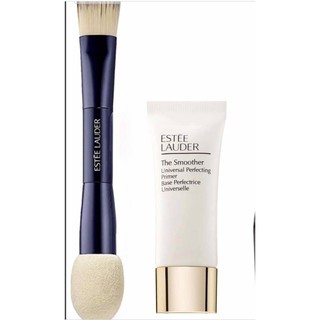 Set 1 kem lót estee lauder the Smoother Universal Perfecting Primer 15ml + 1 cọ tán nền