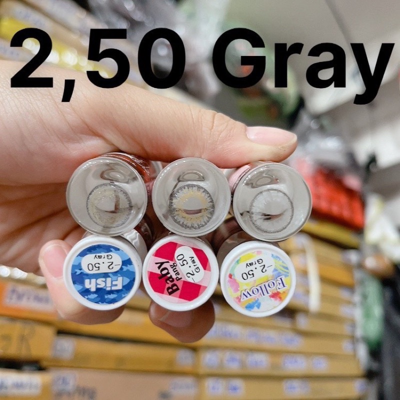 Lens độ - kính áp tròng cận - 2,50
