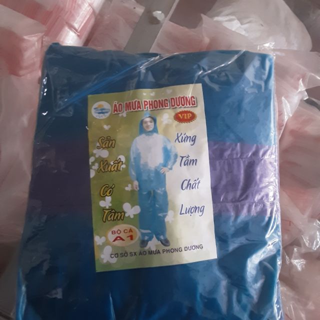 Áo mưa bộ loại dày