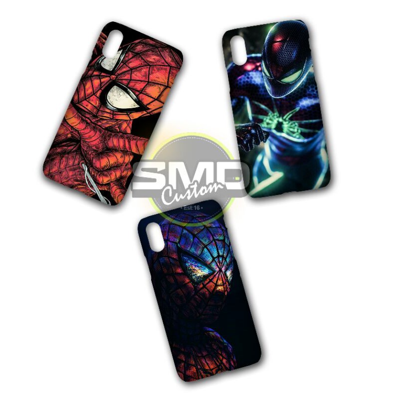 Ốp Điện Thoại In Hình Spiderman Cho Samsung S6 - S6 Edge - S6 Active - S6 Edge Plus - S7 - S7 Edge - S8 - S8 Plus