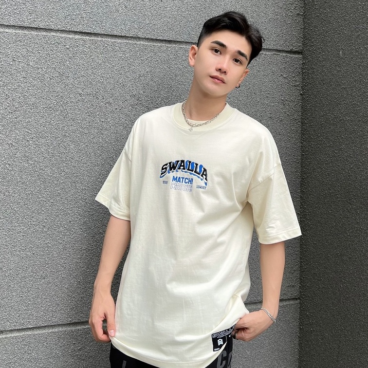 Áo thun unisex SWALLA MATCH 100% PREMIUM COTTON - LOCAL BRAND chính hãng