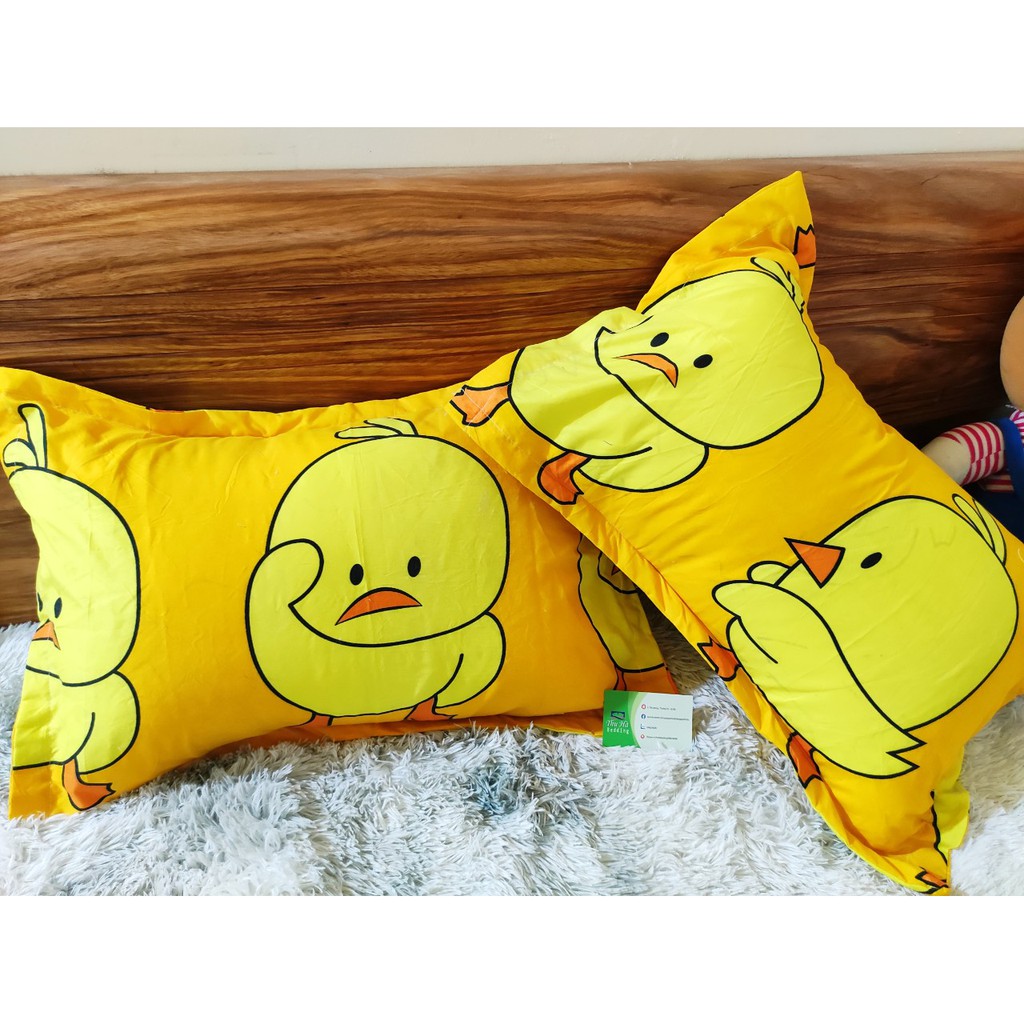 Vỏ gối nằm cotton poly