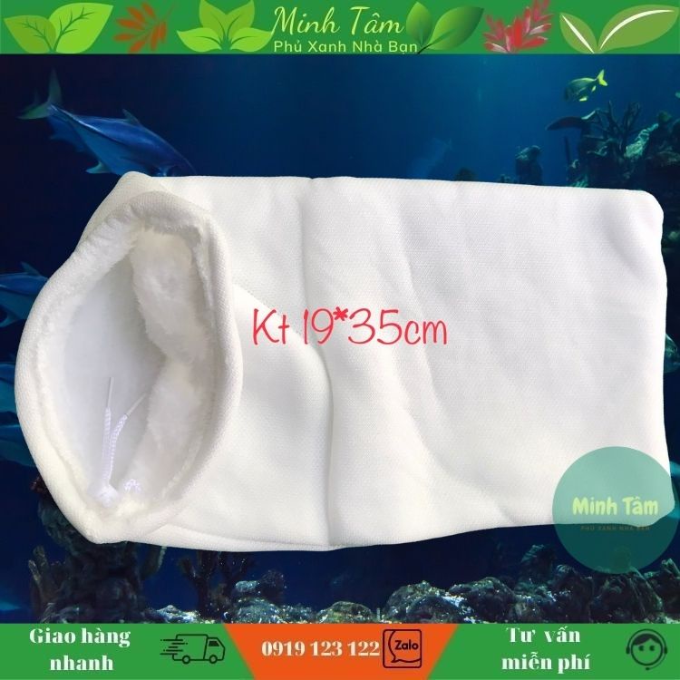 Túi lọc hồ cá kích thước 18*35cm; 18*39cm; 18*28cm
