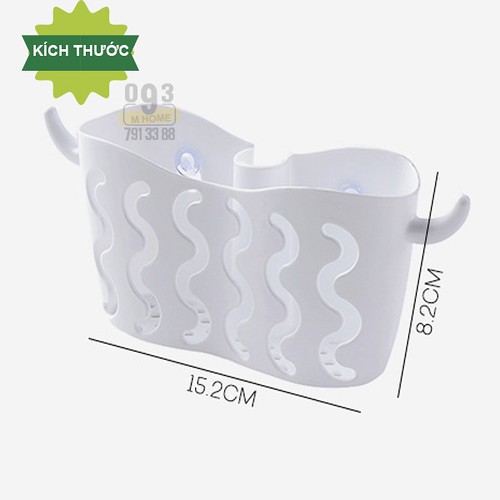 Giỏ Đựng Đồ Bồn Rửa Chén, Túi Đựng Đồ Nhè Vệ Sinh 15x8 cm