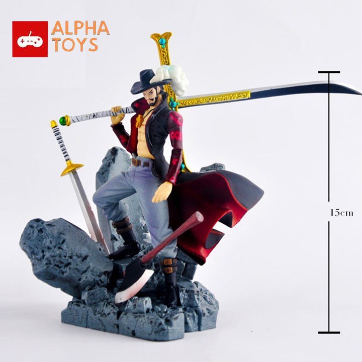 [Mã LIFE0503TOYS giảm 10% đơn 0Đ] Mô hình Mihawk - One Piece Cao 18Cm