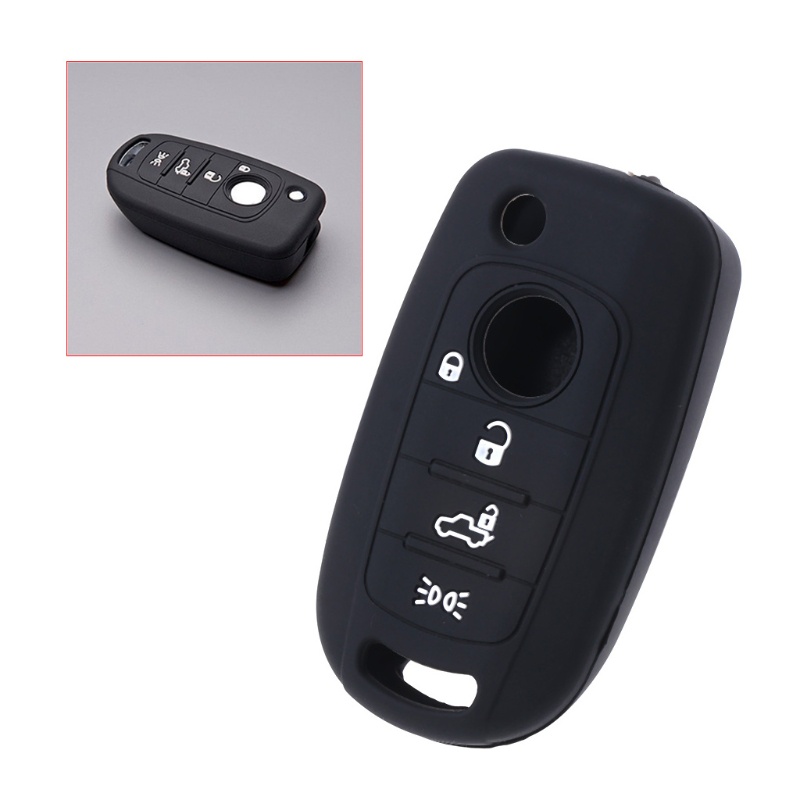 Vỏ Silicon Bảo Vệ Chìa Khóa Điều Khiển Từ Xa Cho Egea 500X Toro Tipo