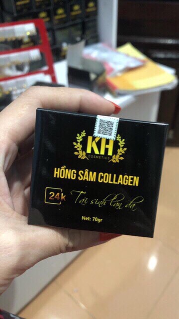 Mặt nạ hồng sâm Collagen 24k