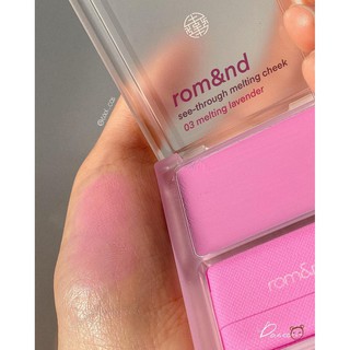 [NEW] Phấn má rom&nd SEE-THROUGH MELTING CHEEK