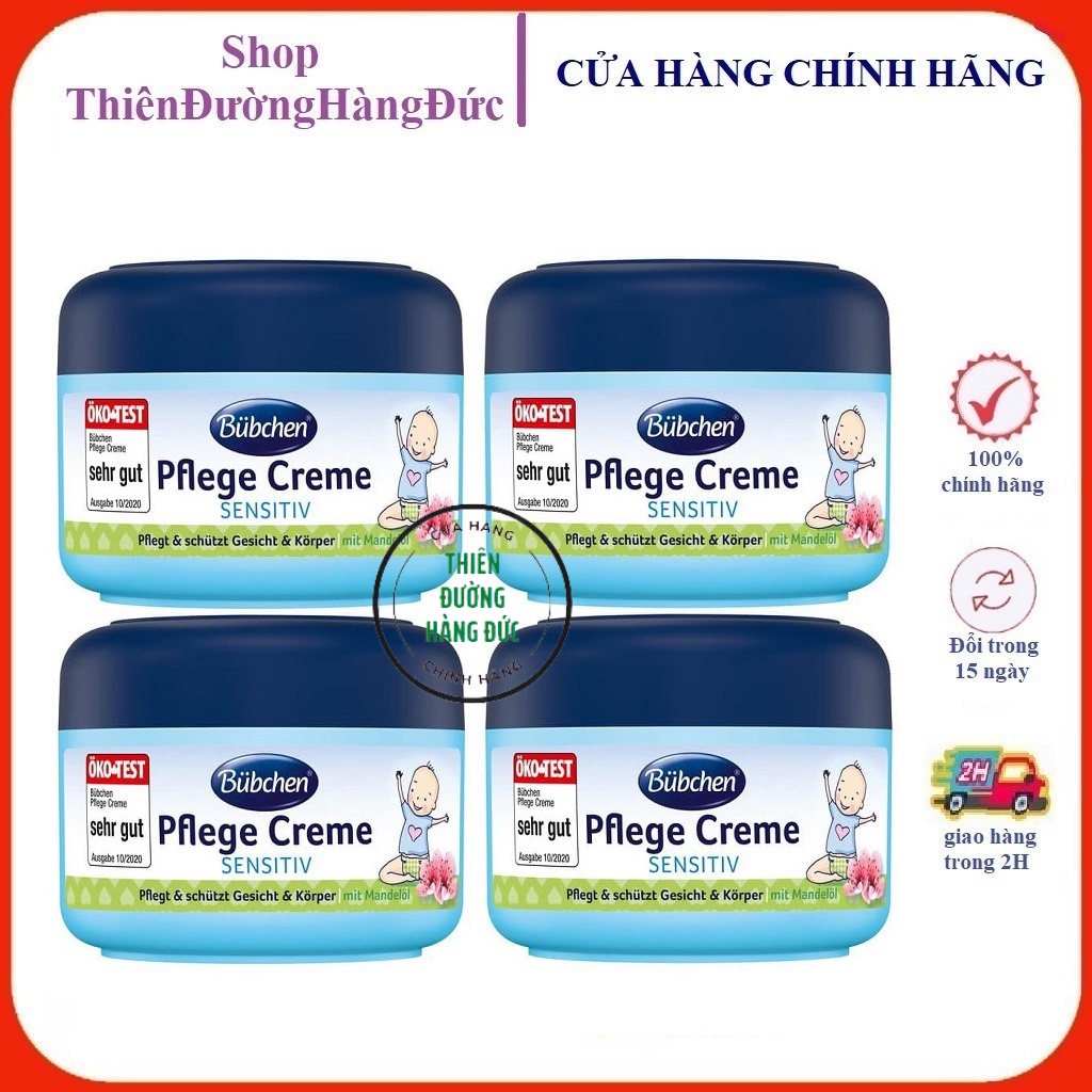 Kem dưỡng da Bubchen Pflege Creme cho bé Đức