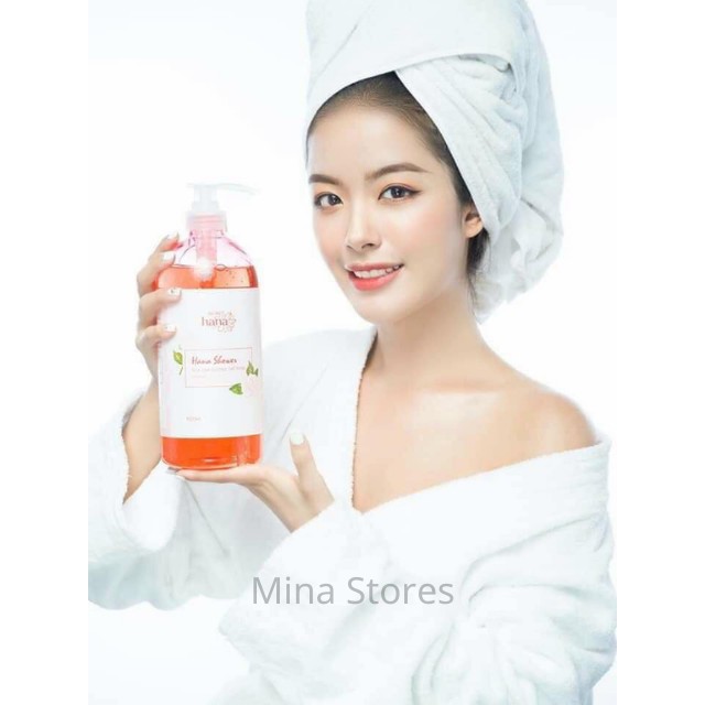 Sữa Tắm Hoa Hồng Thơm Lâu, Sữa Tắm Dưỡng Thể Hương Nước Hoa RIORI Hana Shower Gel Rose Làm Sạch Dịu Nhẹ Dưỡng Da Mềm Mịn