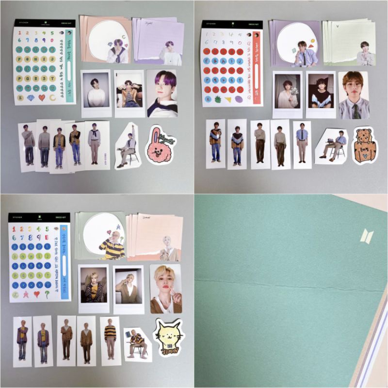 SHARE BTS DECO KIT - with OUR UNIVERSE ARMY | BỘ ẢNH LẺ TRONG DECO KIT BTS (Hàng off, có sẵn)