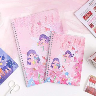 Sổ chiết sticker gáy lò xo A5