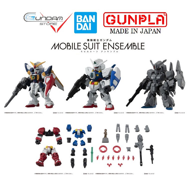 Bandai Gundam Ensemble 14 Set 10 In 1 Shokugan Mô Hình Nhựa Đồ Chơi Lắp Ráp Anime Nhật