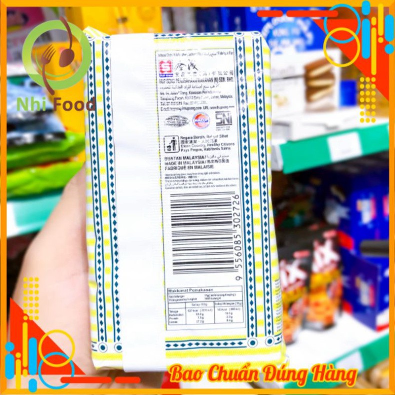 Bánh Ăn Kiêng Lúa Mạch Hup Seng Cream Crackers, Gói 125g