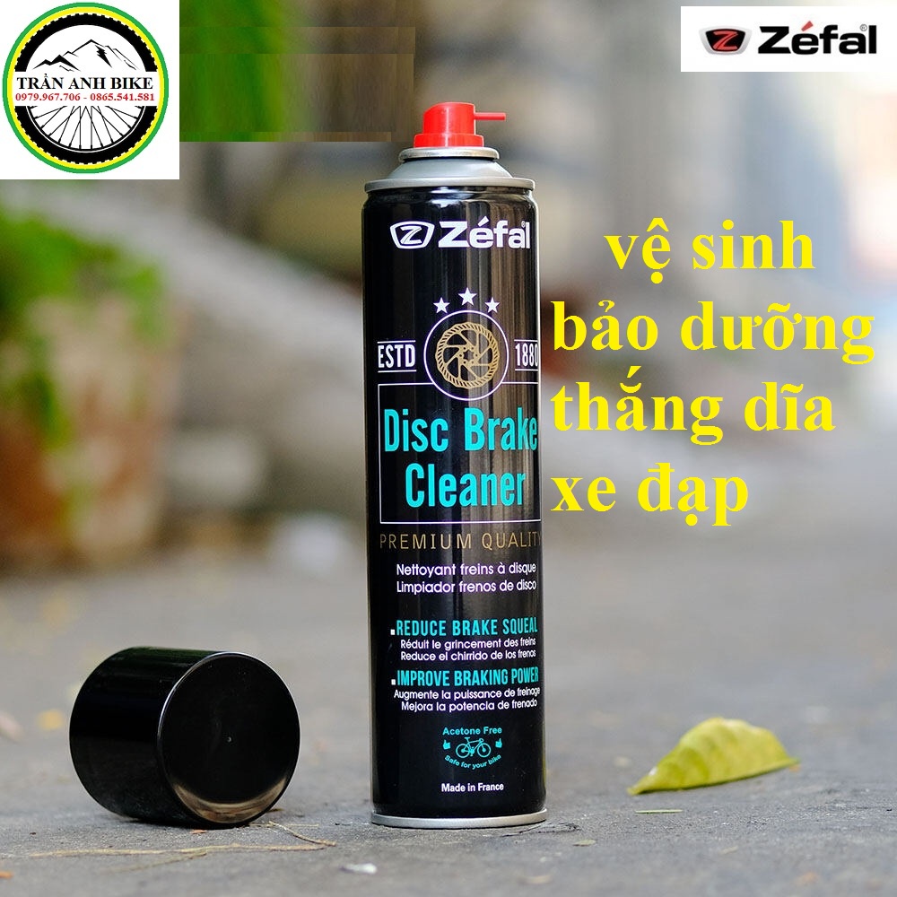 Chai vệ sinh dầu nhớt tra sên xích líp bảo dưỡng xe đạp Zefal