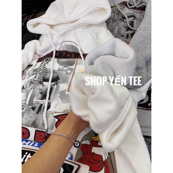Áo hoodie hình mũ 2 lớp ( Hàng đẹp )