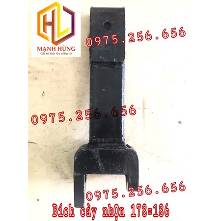 Đuôi Bích cày 178=186 Nhọn Phụ tùng máy cày