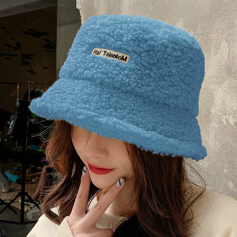 Mũ bucket lông cừu hot hit