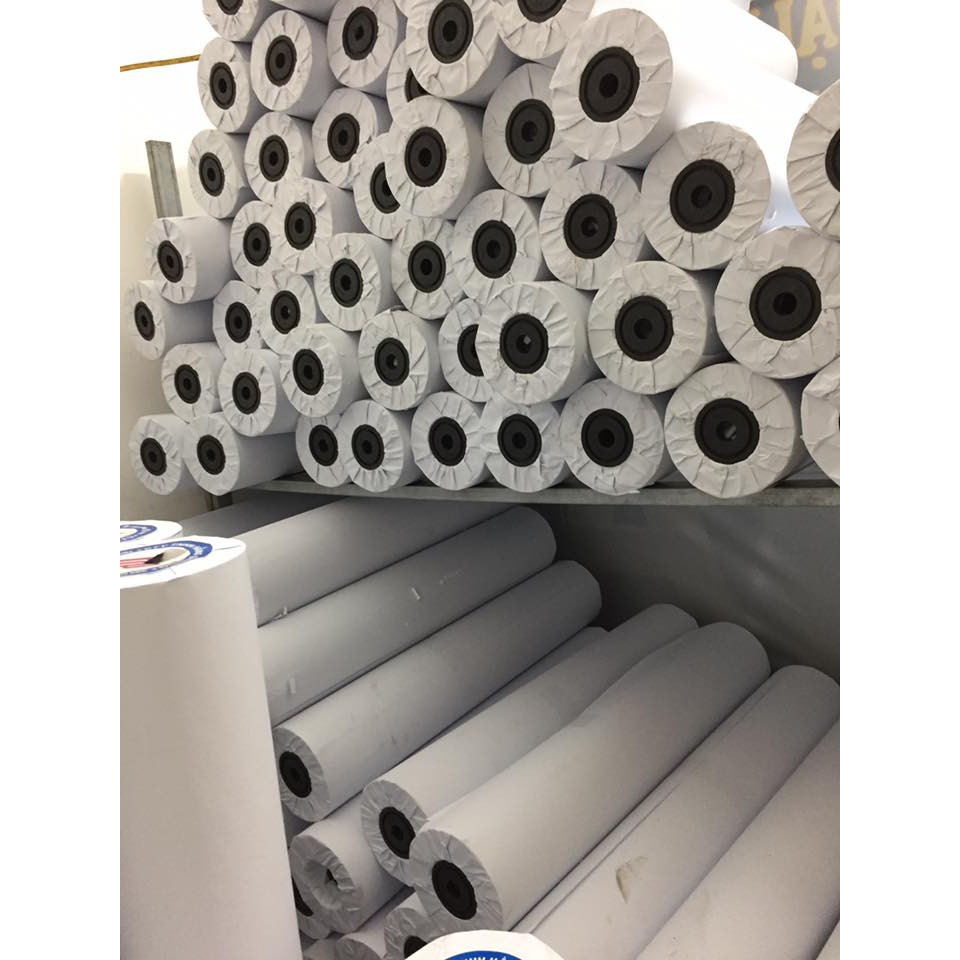 Giấy in A0 - Giấy in văn bản cuộn khổ lớn (KT: A0-Khổ 84 DL100) - Lưu ý mỗi đơn chỉ đặt số lượng 1 c